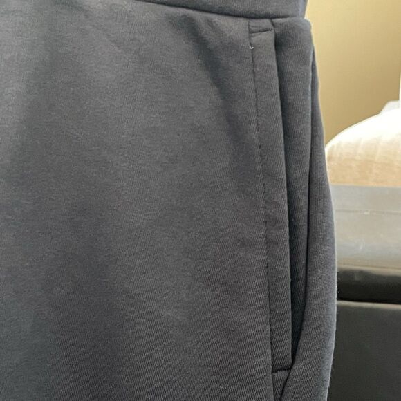 PUMA Women's In Drawstring Romper Navy Blue Size Large Athletic Casual Sporty - Picture 12 of 16